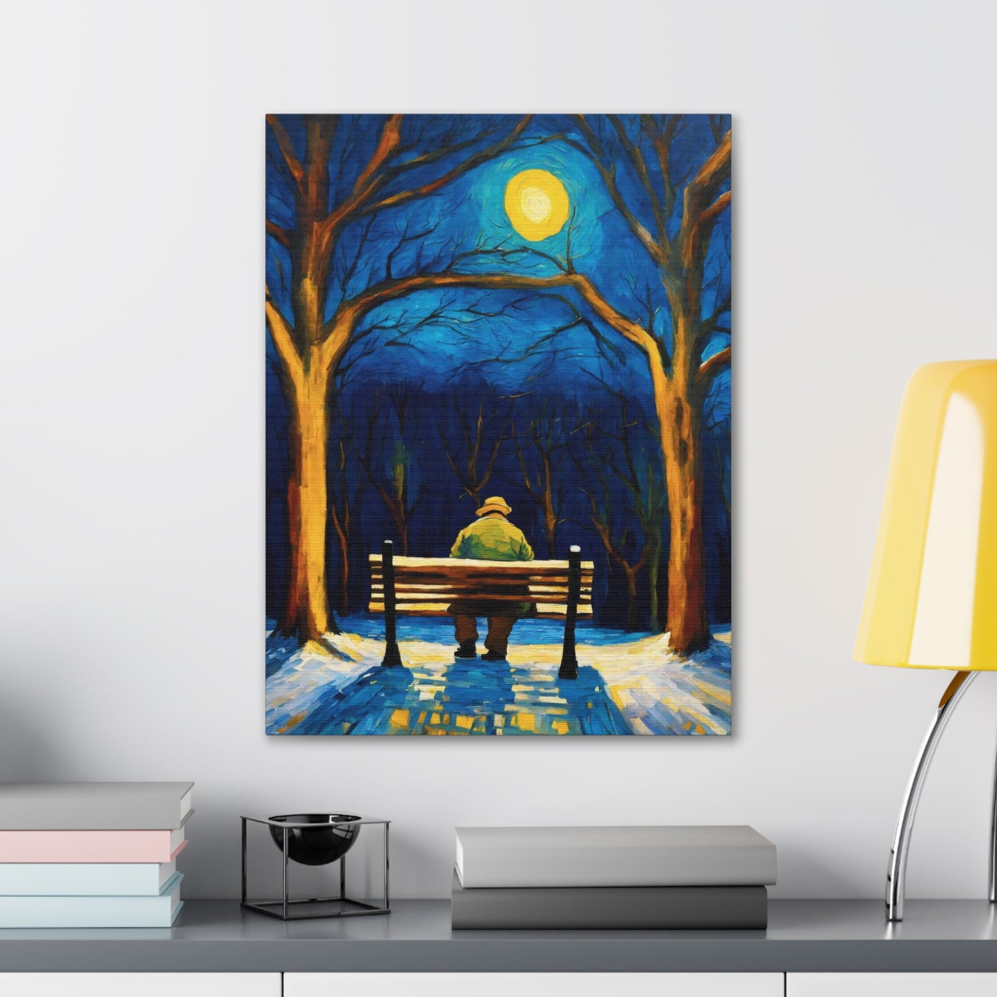 "Solitude Under Moonlight"